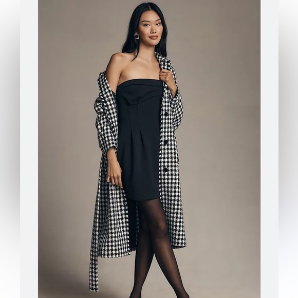 # 160 NEW Anthropologie Strapless Mini Dress - Picture 3 of 4